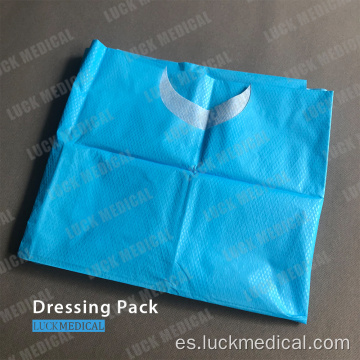 Paquete de aderezo estéril de múltiples paquetes